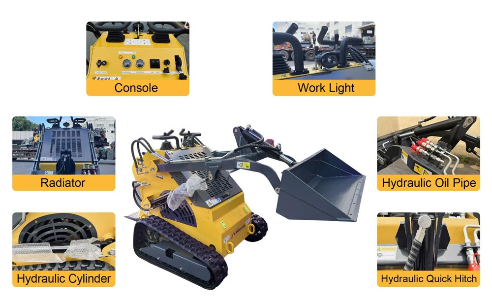 T460迷你滑移装载机2