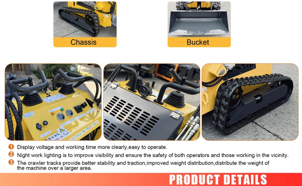 T460迷你滑移装载机3